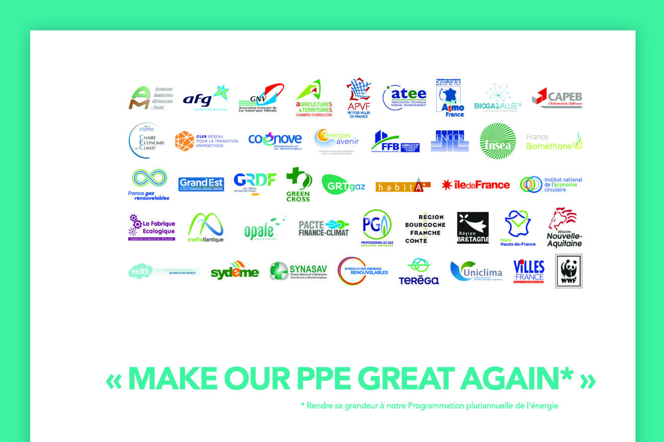 « MAKE OUR PPE GREAT AGAIN » France gaz renouvelables